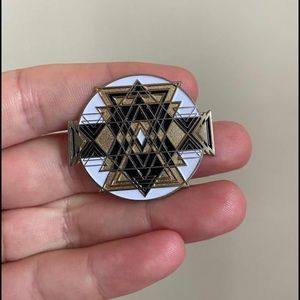 Sacred Geometry Hat Pin